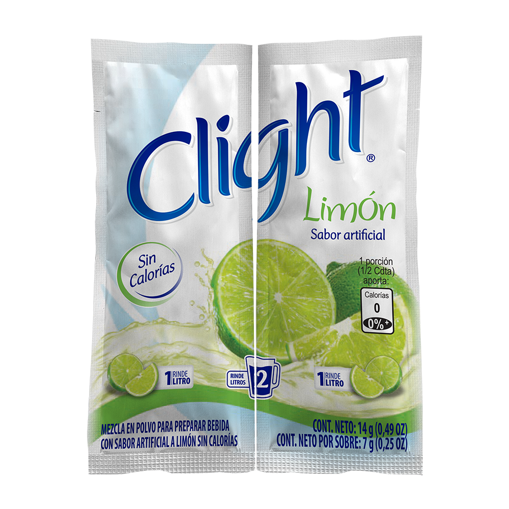Clight Splenda Limón 14Gr