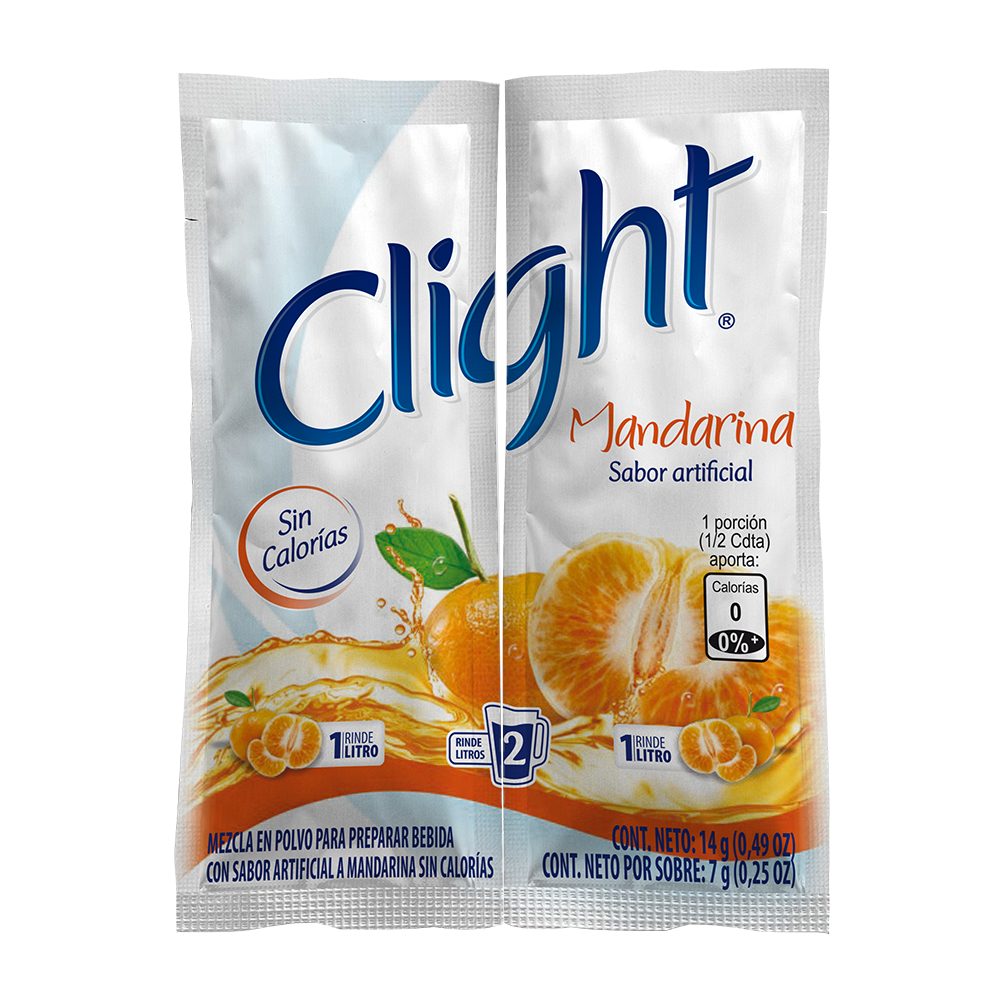 Clight Splenda Mandarina 14Gr