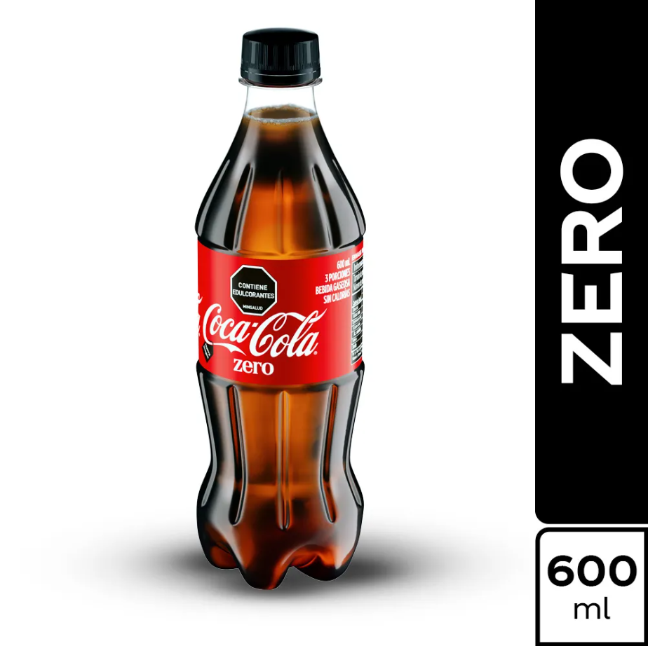 Coca Cola Zero 600Ml
