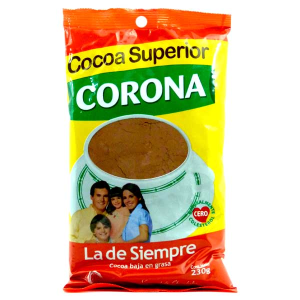 Cocoa Superior Corona Bolsa 230Gr