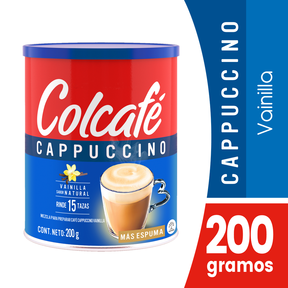 Colcafé Cappuccino Vainilla 200Gr