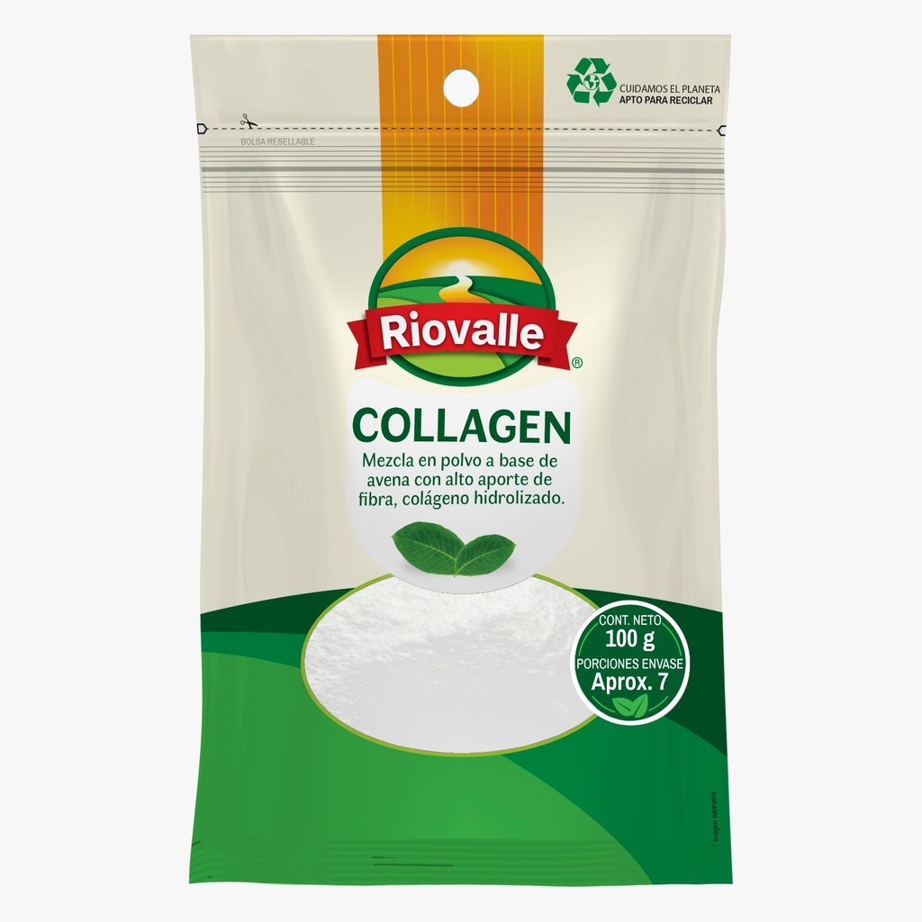 Colágeno En Polvo Riovalle 100Gr