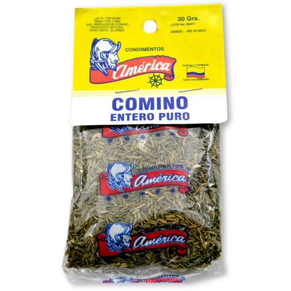 Comino America Entero Puro 30Gr