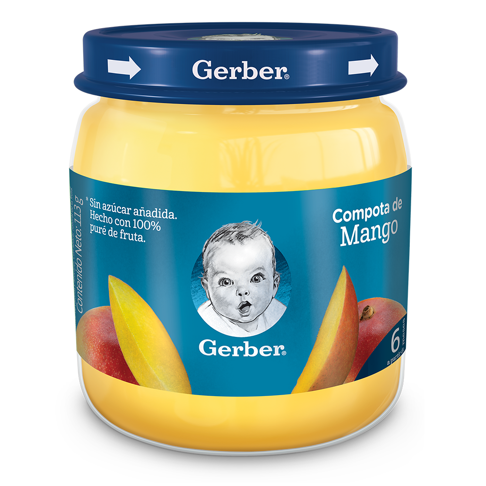 Compota Gerber Mango 113Gr