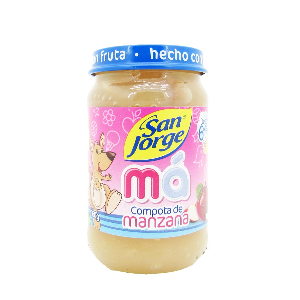 Compota San Jorge Má Manzana 160Gr