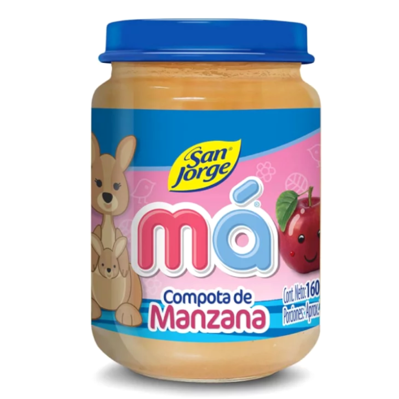 Compota San Jorge Má Manzana 160Gr