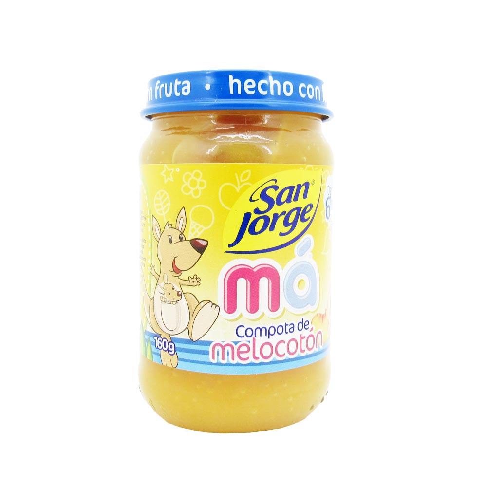 Compota San Jorge Má Melocoton 160Gr