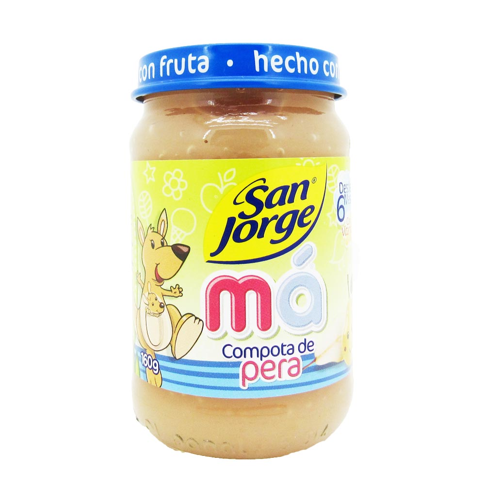 Compota San Jorge Má Pera 160Gr