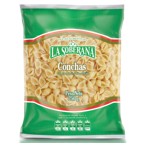 Conchas La Soberana 250Gr