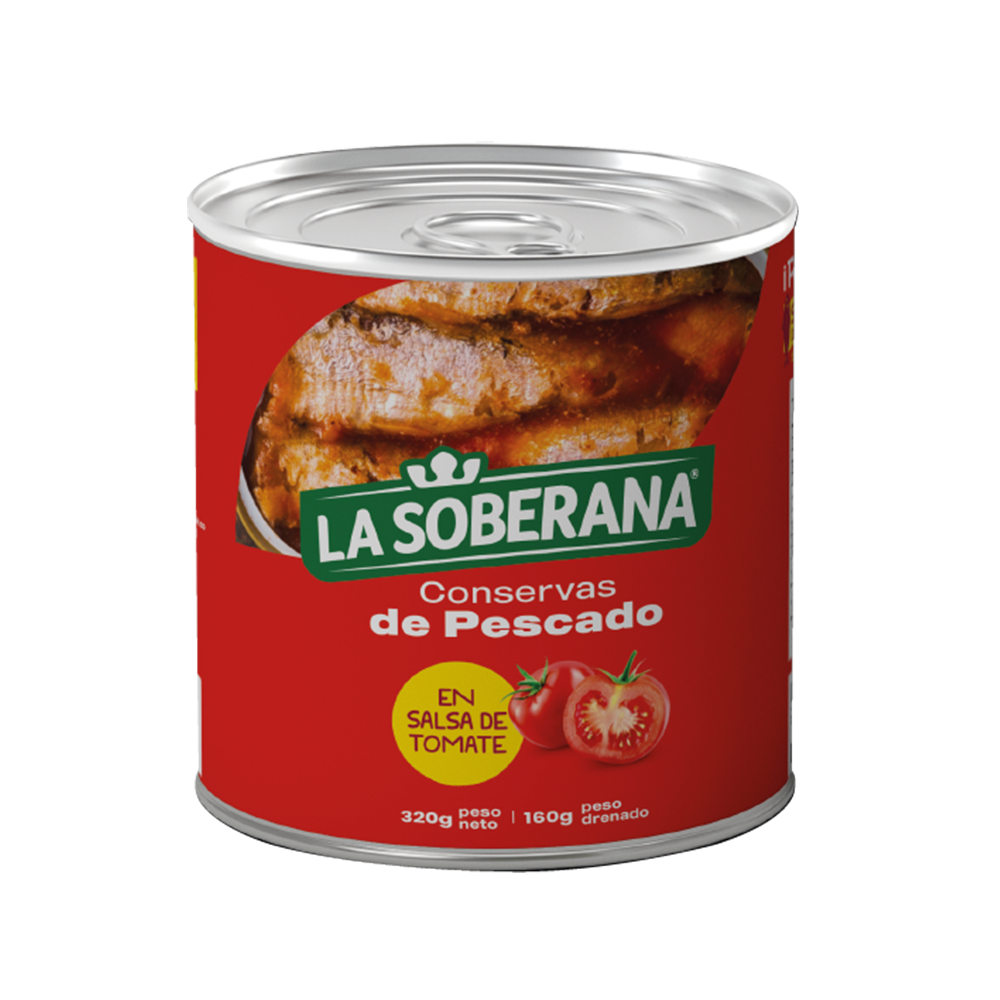 Conservas De Pescado La Soberana En Salsa De Tomate 320Gr