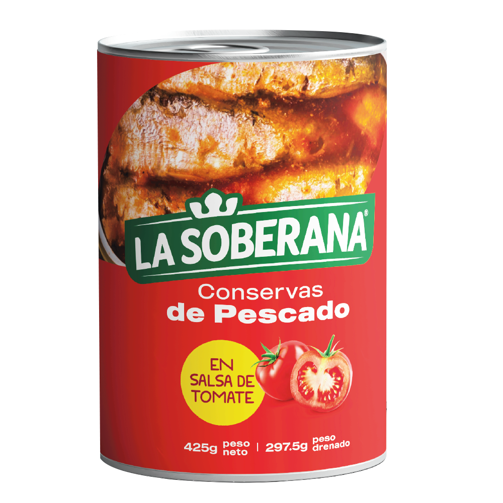 Conservas De Pescado La Soberana En Salsa De Tomate 425Gr