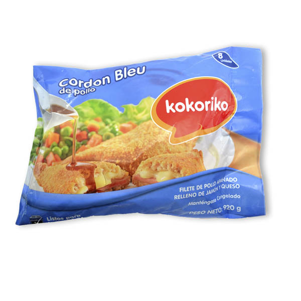 Cordon Bleu Kokoriko 8 Unidades 920Gr