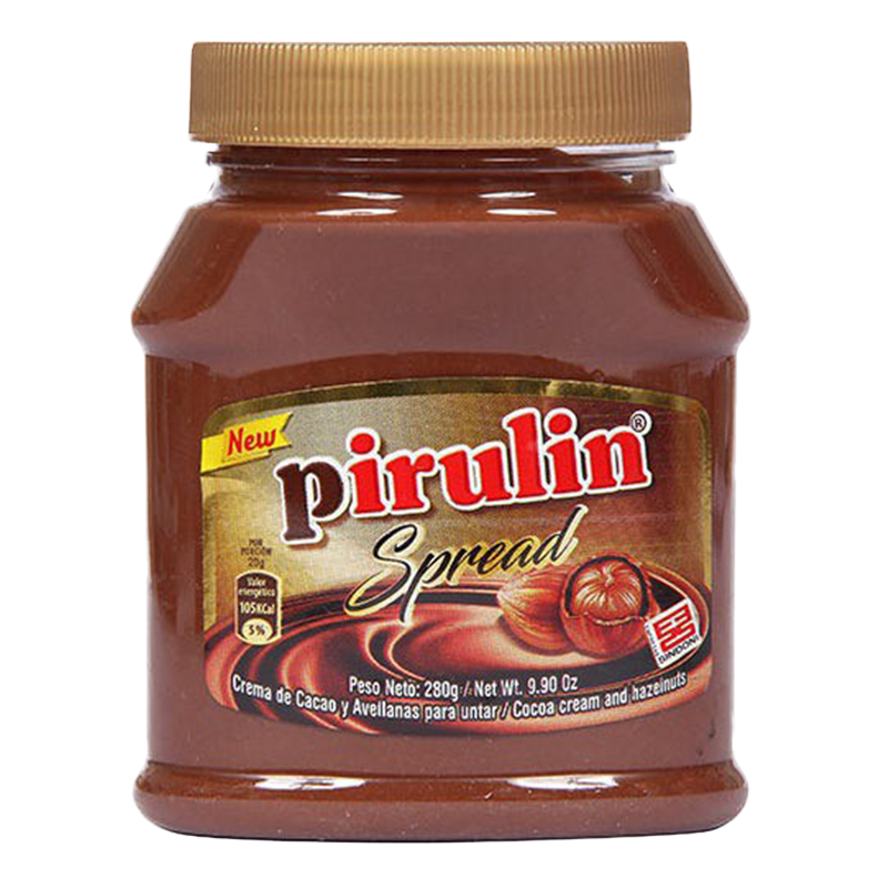 Crema De Cacao Y Avellanas Pirulin 280Gr