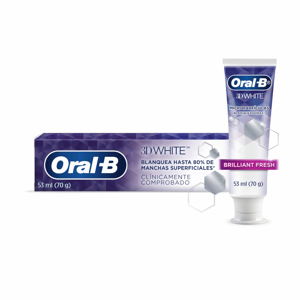 Crema Dental Oral B 3D White 53Ml