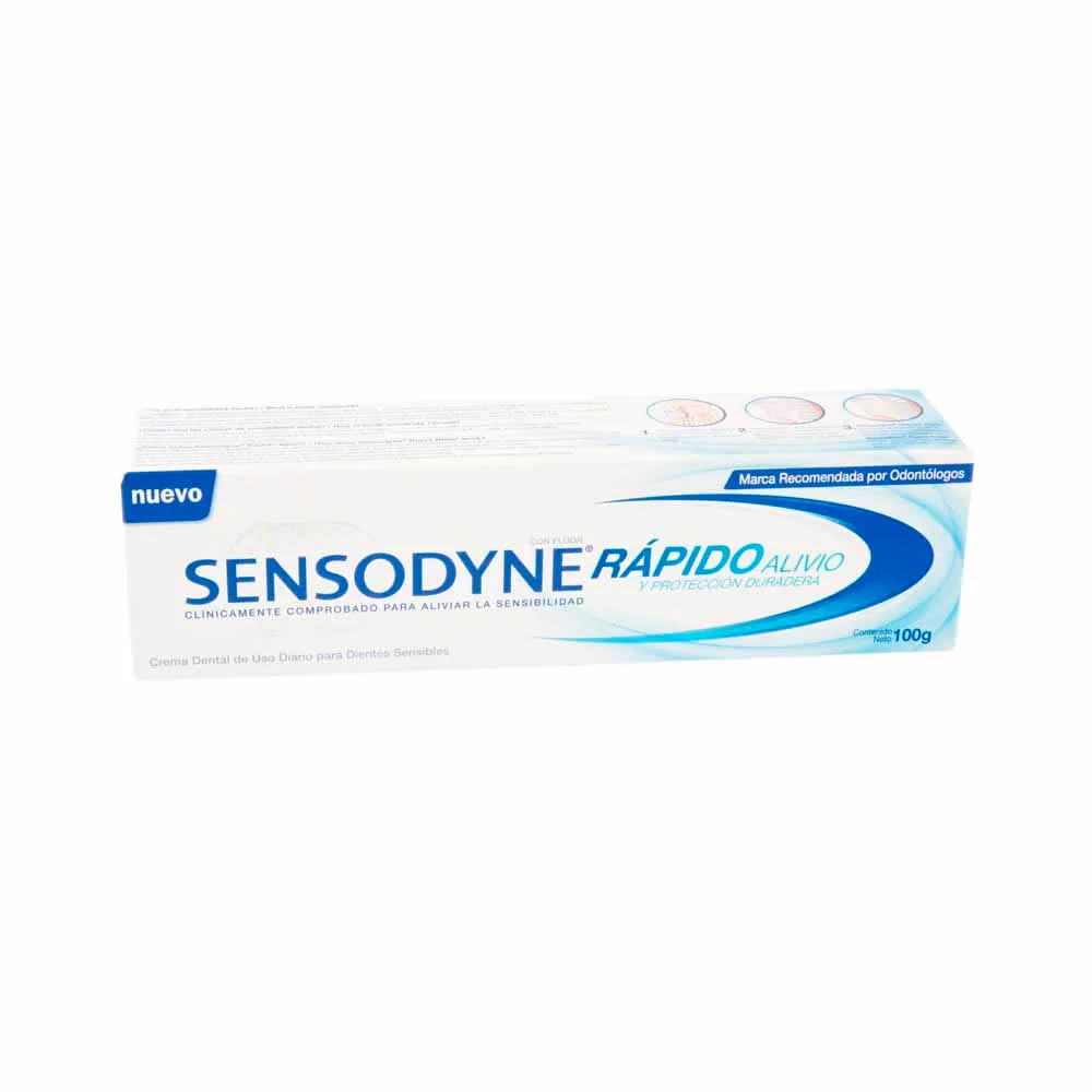 Crema Dental Sensodyne Rapido Alivio 100Gr