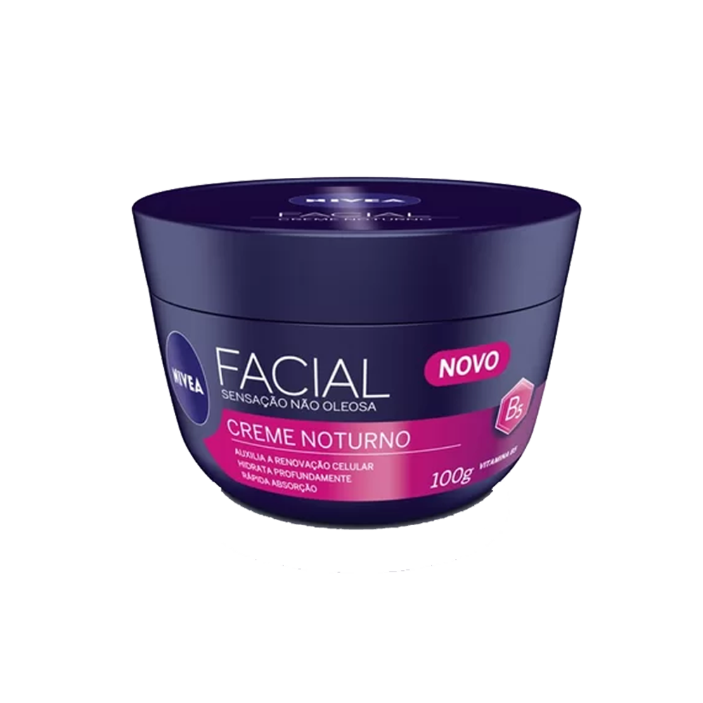 Crema Facial Nivea Cuidado Noche 100Gr
