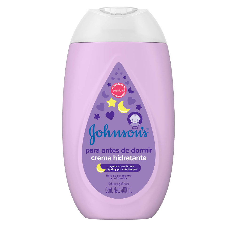 Crema Johnson & Johnson Baby Antes De Dormir 400Ml