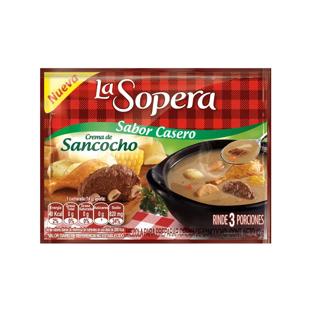 Crema La Sopera Sancocho 42Gr
