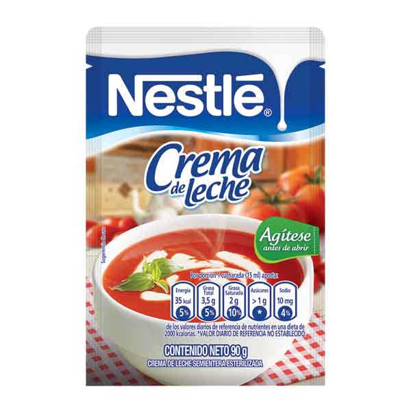 Crema Leche Nestle Doypack 90Gr