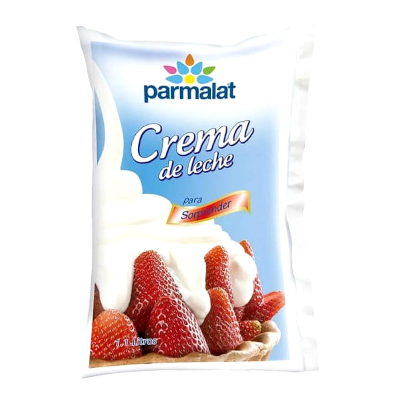 Crema De Leche Parmalat UHT Bolsa 1100Ml