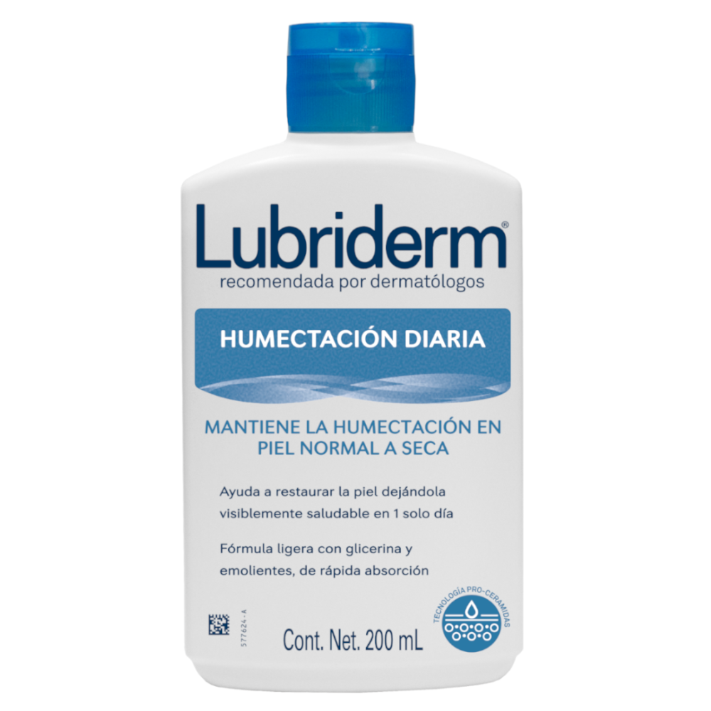 Crema Lubriderm  Humectación Diaria  200Ml