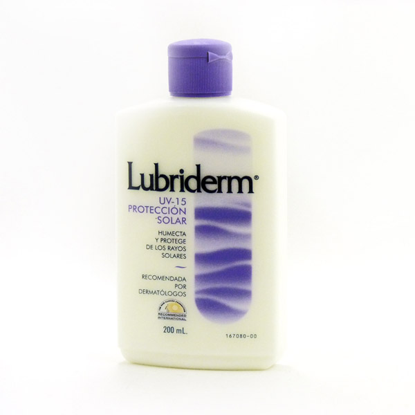 Crema Lubriderm Protección Solar UV15 200Ml