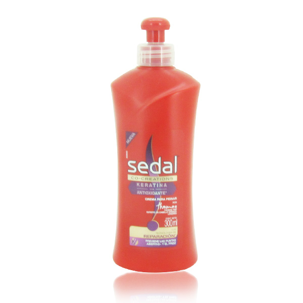 Crema Peinar Sedal Keratina Antioxida 300Ml