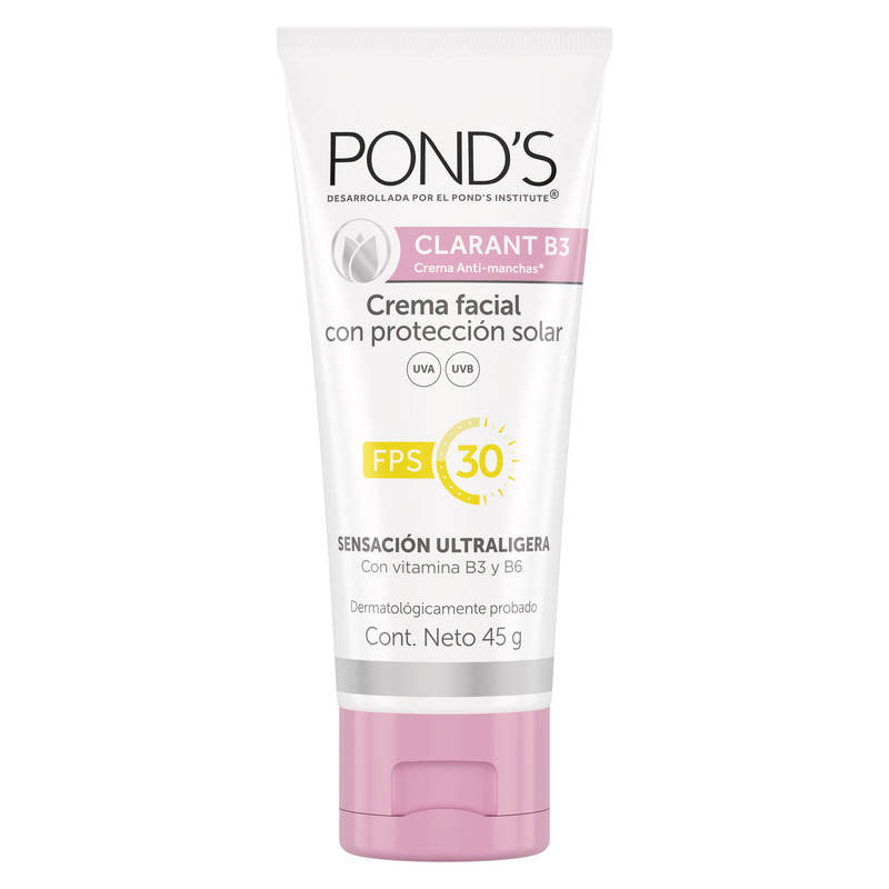 Crema Ponds Clarant B3 Con Protección Solar Fps30 45Gr