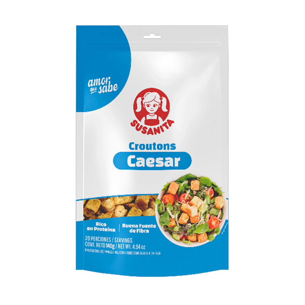 Croutons Caesar Light Susanita 140Gr