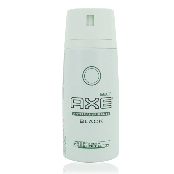 Desodorante Axe Black Seco Spray 152Ml