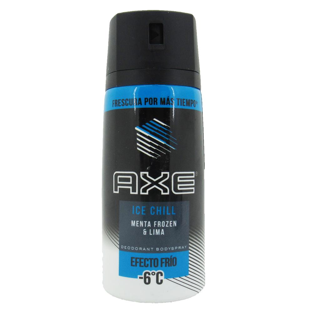 Desodorante Axe Ice Chill Menta Lima Spray 150Ml