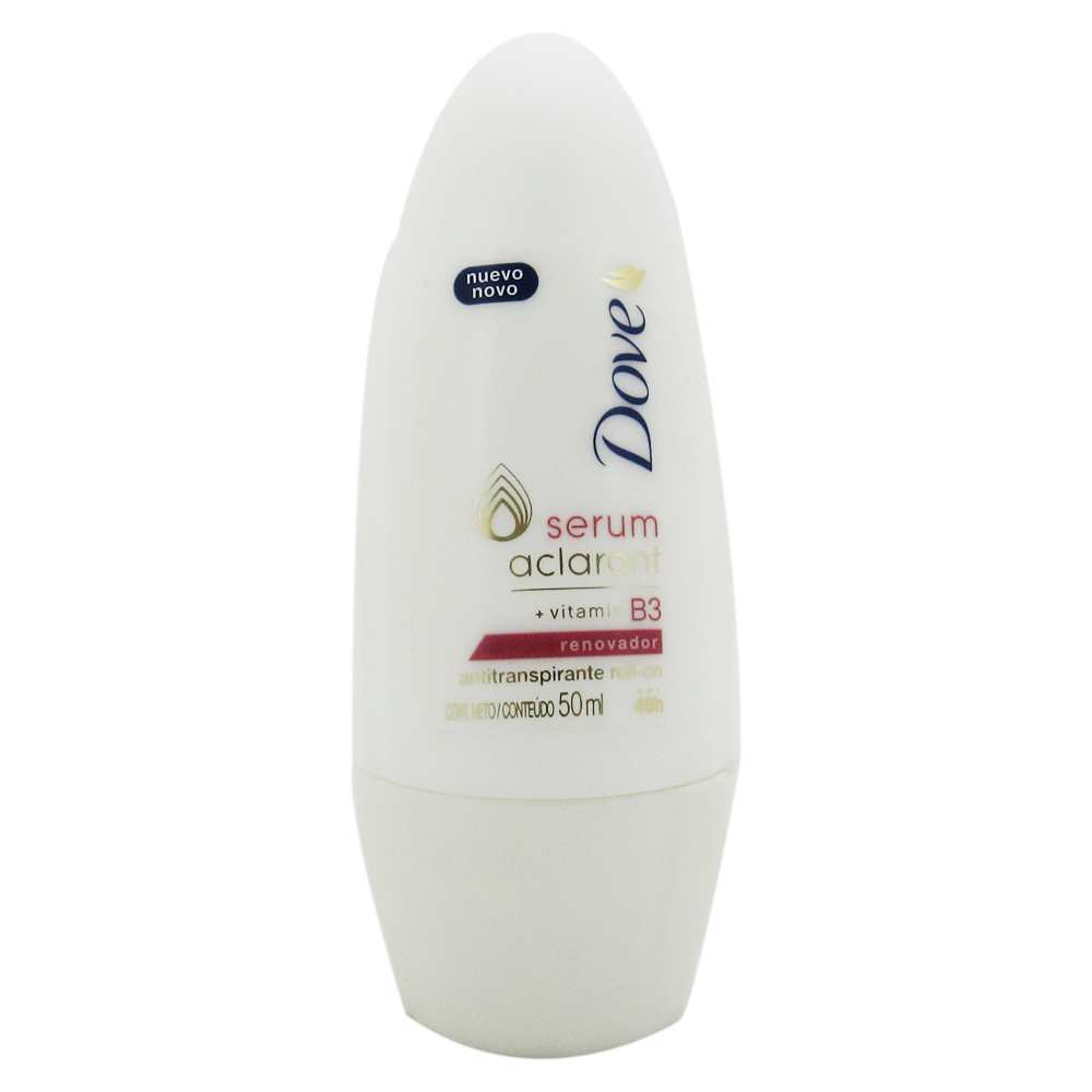 Desodorante Dove Serum Aclarant Renovador Rollon 50Ml