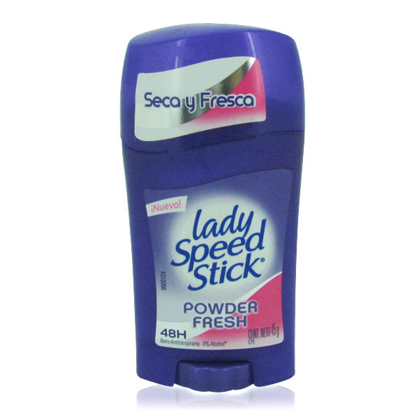 Desodorante Lady Speed Barra Powder Fresh 45Gr