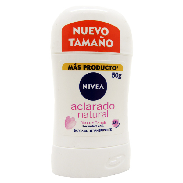 Desodorante Nivea Aclarado Natural Barra 50Gr