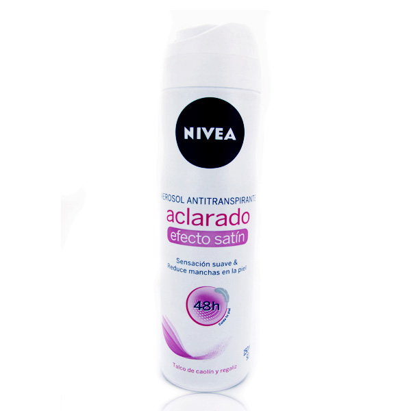 Desodorante Nivea Aclarado Satin Spray 150Ml