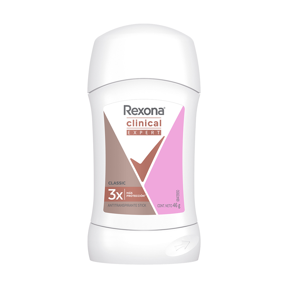 Desodorante Rexona Clinical Classic Barra 46Gr