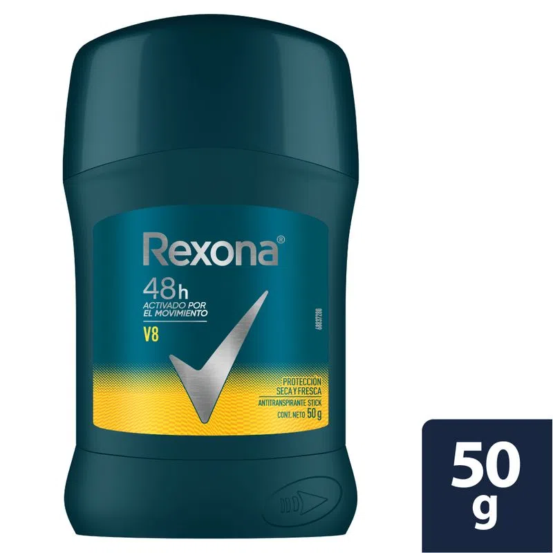 Desodorante Rexona Men V8 Barra 50Gr