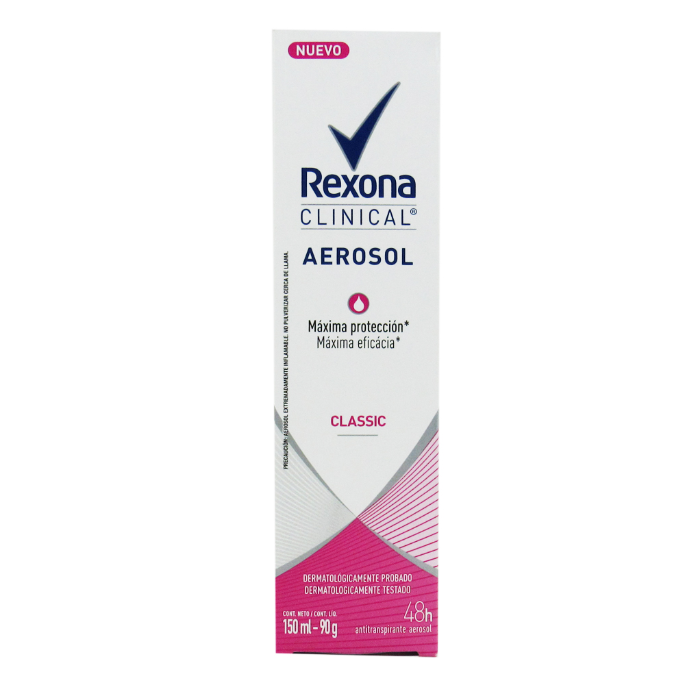 Desodorante Rexona Women Clinical Classic Spray 150Ml