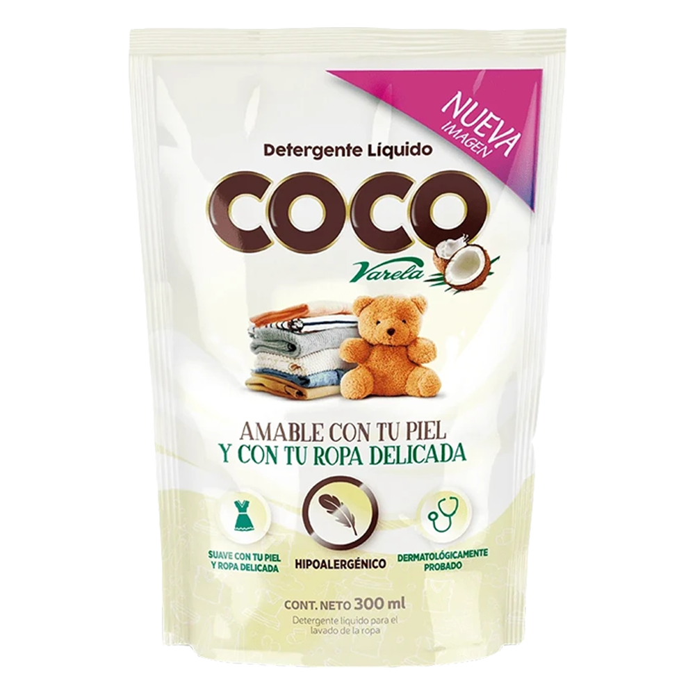 Detergente Líquido Coco Varela 300Ml
