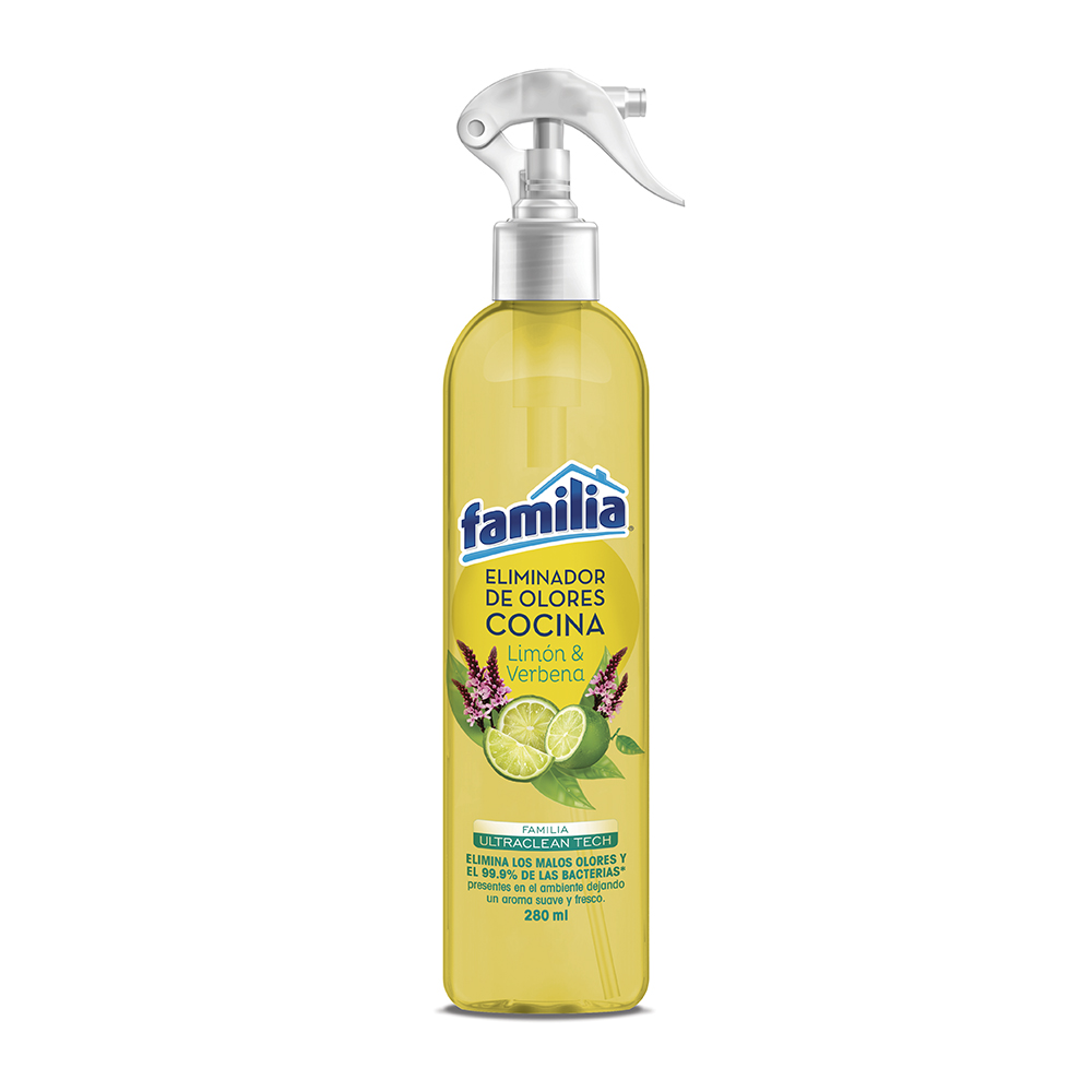 Eliminador Olores Familia Cocina Verbena 280Ml