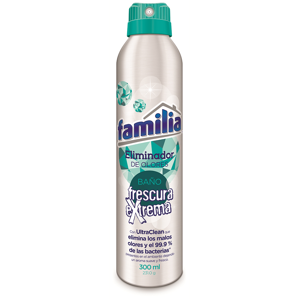 Eliminador Olores Familia Frescura Extrema 300Ml