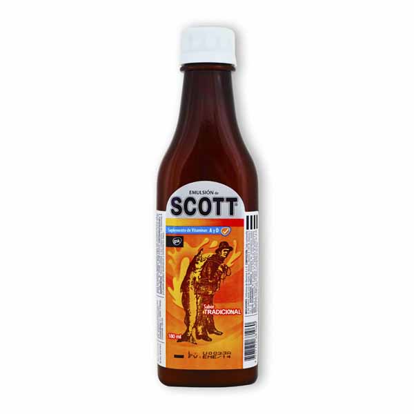  Emulsion Scott Tradicional, 180 ML : Health & Household