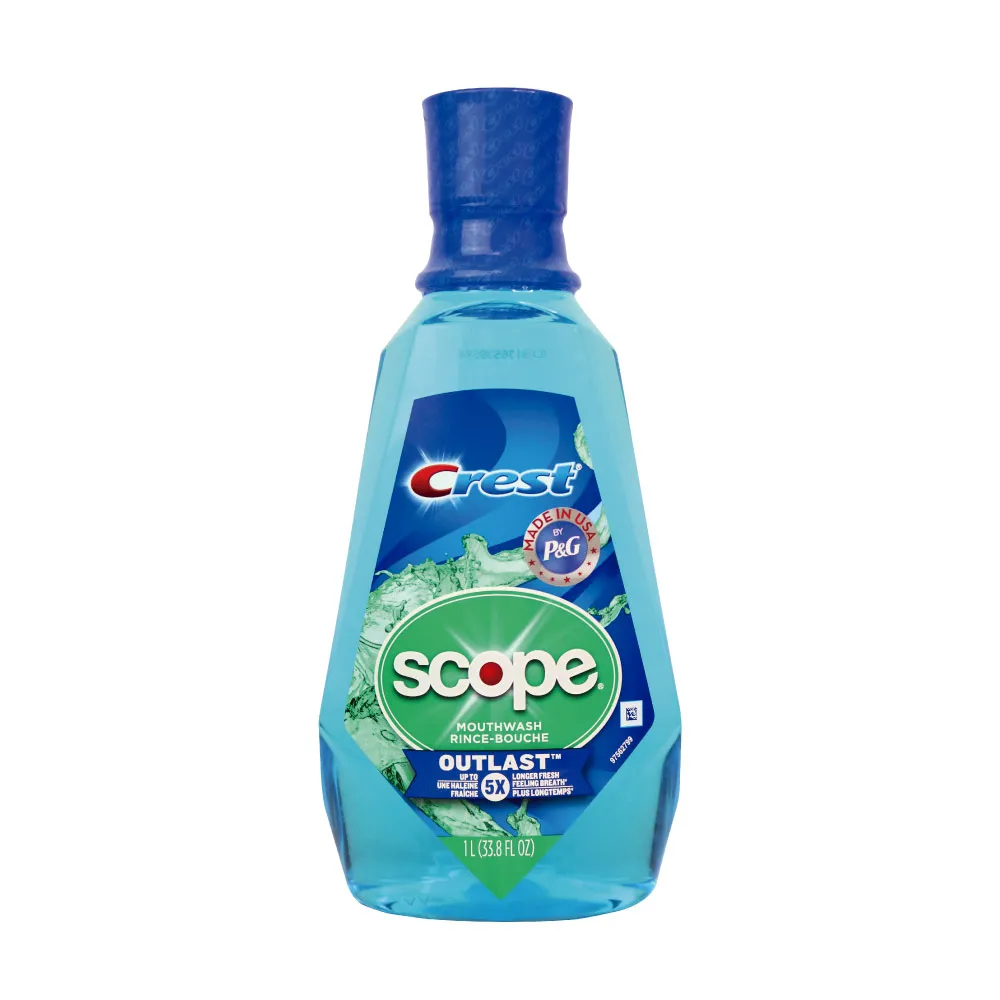 Enjuague Bucal Crest Menta Fresca 1000Ml