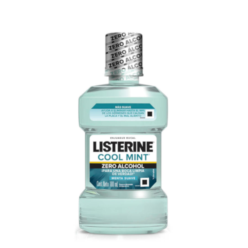 Enjuague Bucal Listerine Cool Mint Zero 180Ml