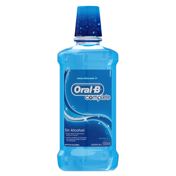Enjuague Bucal Oral-B Menta 500Ml