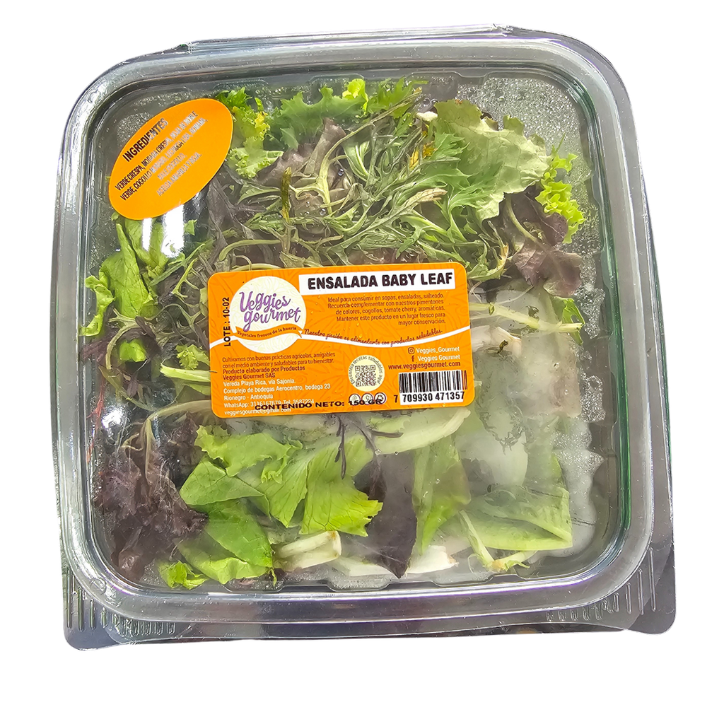 Ensalada Baby Leaf Veggies Gourmet 150Gr