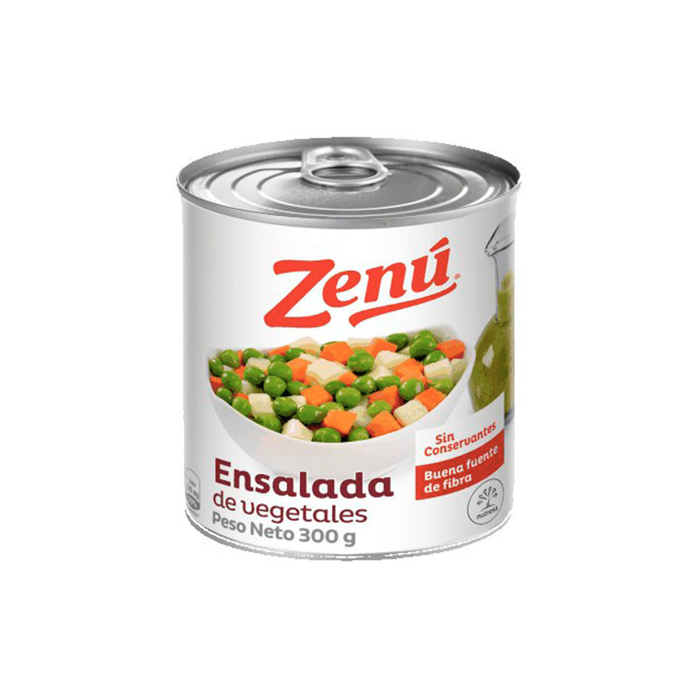 Ensalada Vegetales Zenú Lata 300Gr