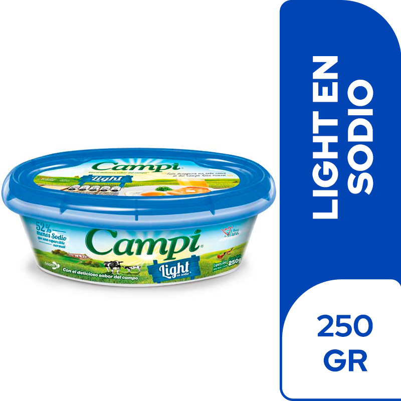 Esparcible Campi Light 250Gr