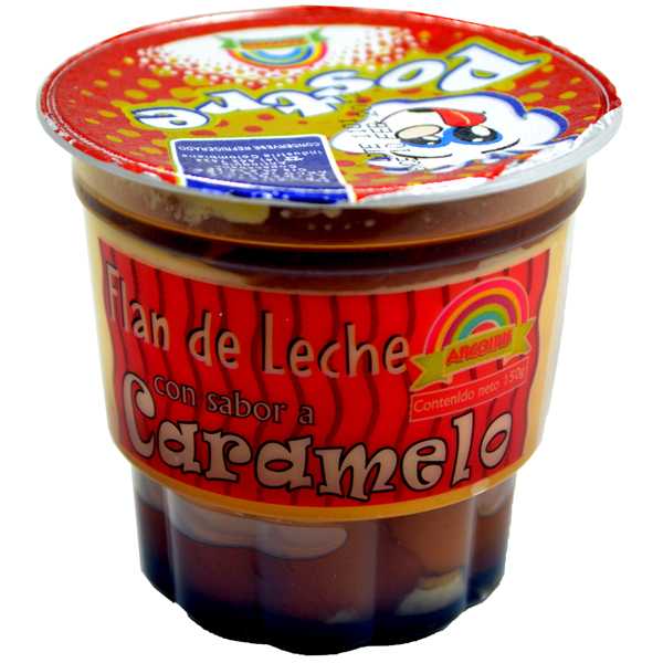 Flan Leche Caramelo Arco Iris 150Gr