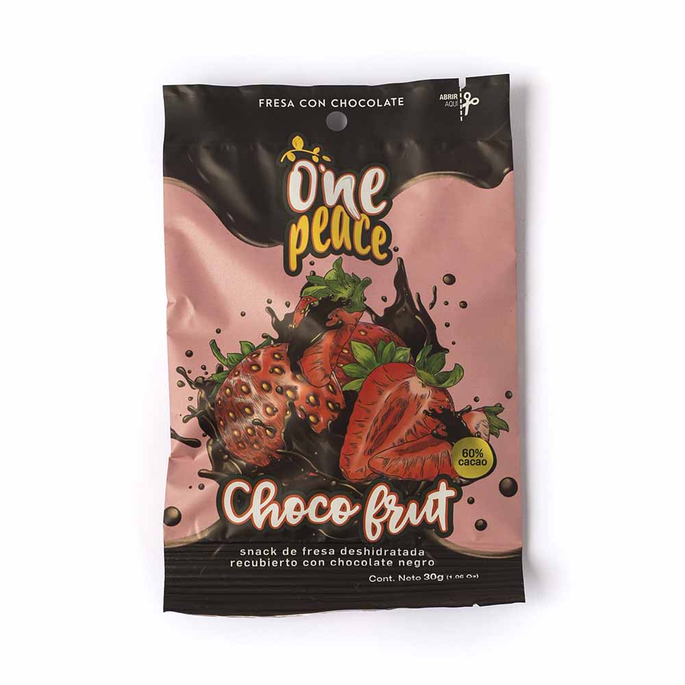 Fresa Cacao Deshidratado One Peace 30Gr